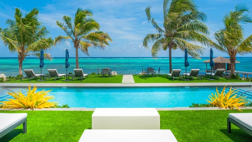Oceanfront Two Bedroom Villa in Cayman