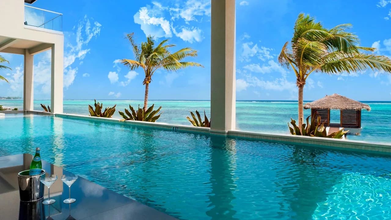 Oceanfront Seven Bedroom Villa in Cayman