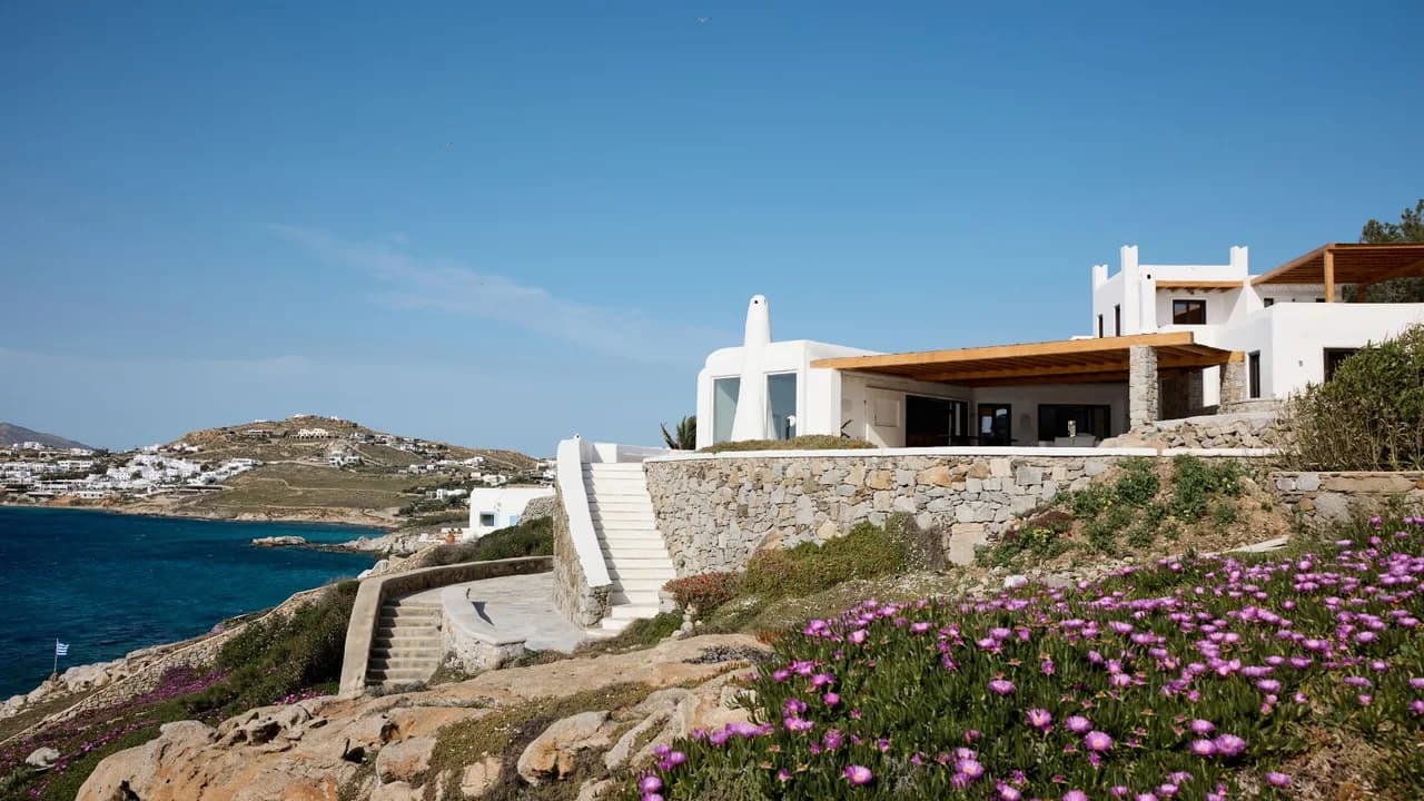 Elegant Design Meets Mykonos Serenity