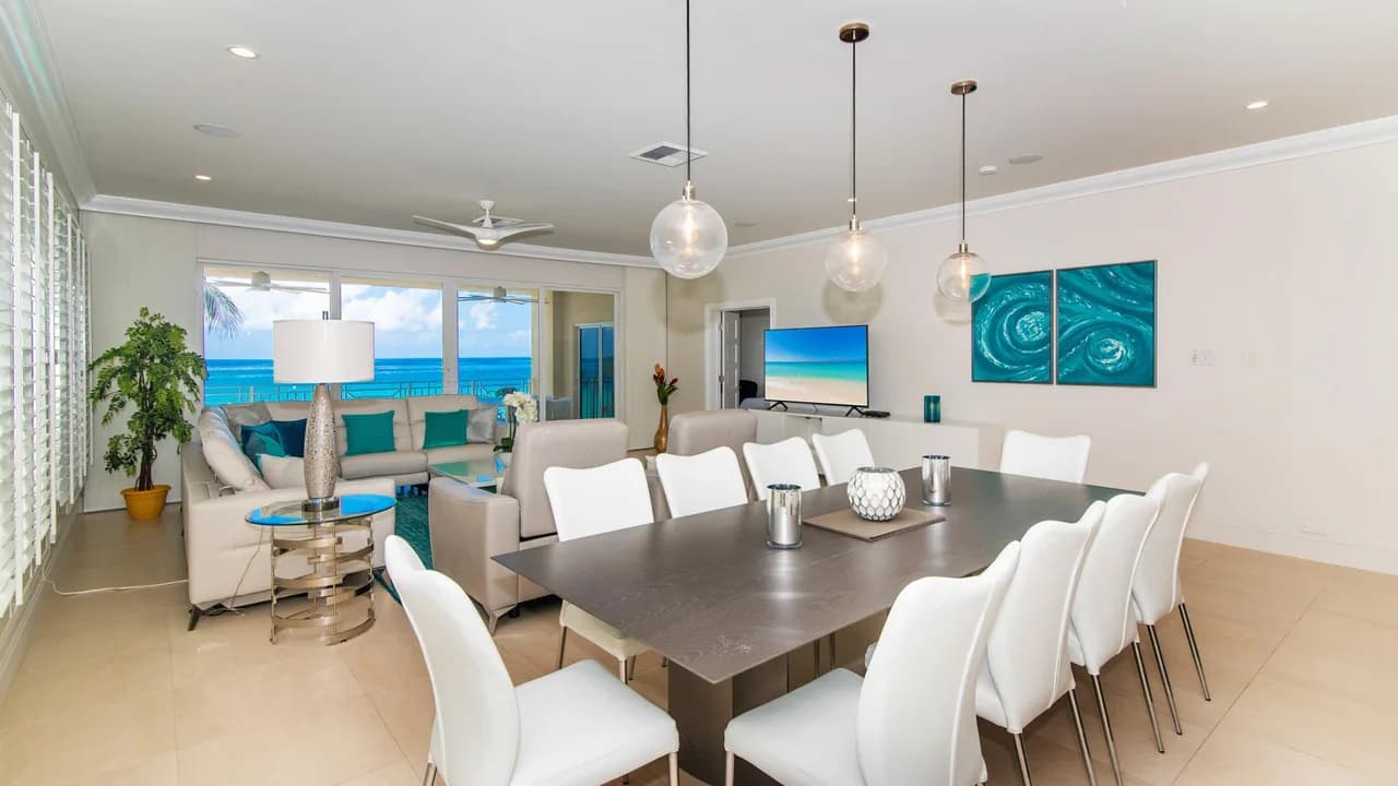 Laguna del Mar #9 | Oceanfront 4BR Condo | Seven Mile Beach photo 3