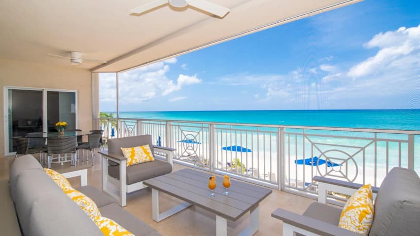 Laguna del Mar #15 | Oceanfront 3BR Condo | Seven Mile Beach