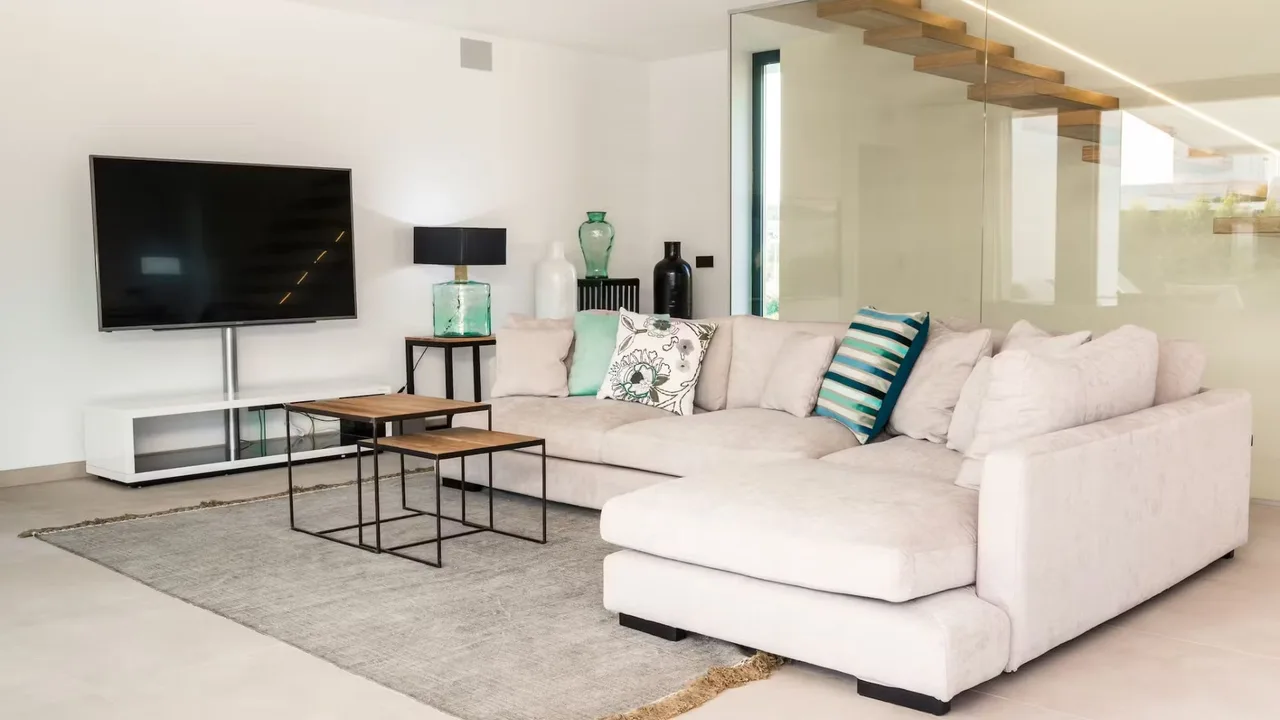 Sleek Modern Villa Talamanca View photo 2