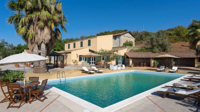 Private Villa Overlooking Aeolian Islands