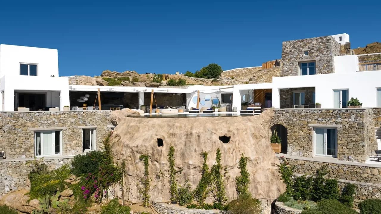 Curated Luxury Facing Mykonos Sunset photo 5