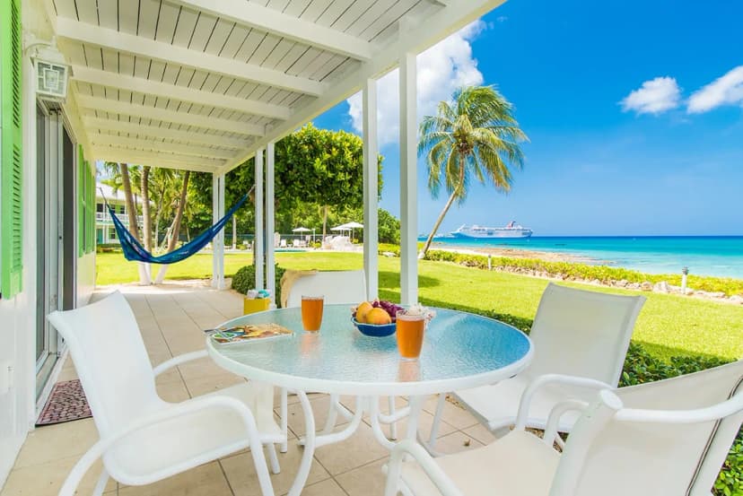 Oceanfront Two-Bedroom Condo in Grand Cayman