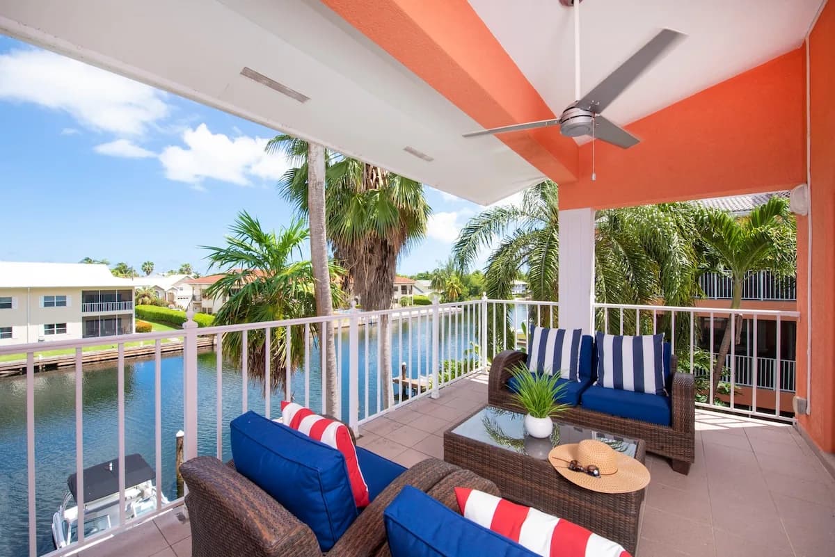 Canal Front Three Bedroom Condo in Cayman