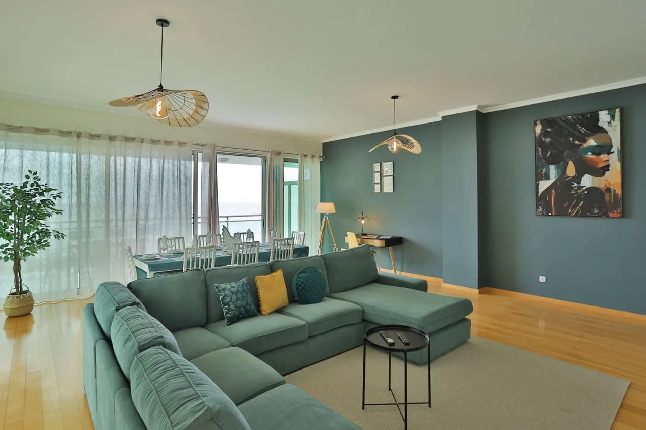 Oceanfront Four-Bedroom Apartment in Machico, Madeira