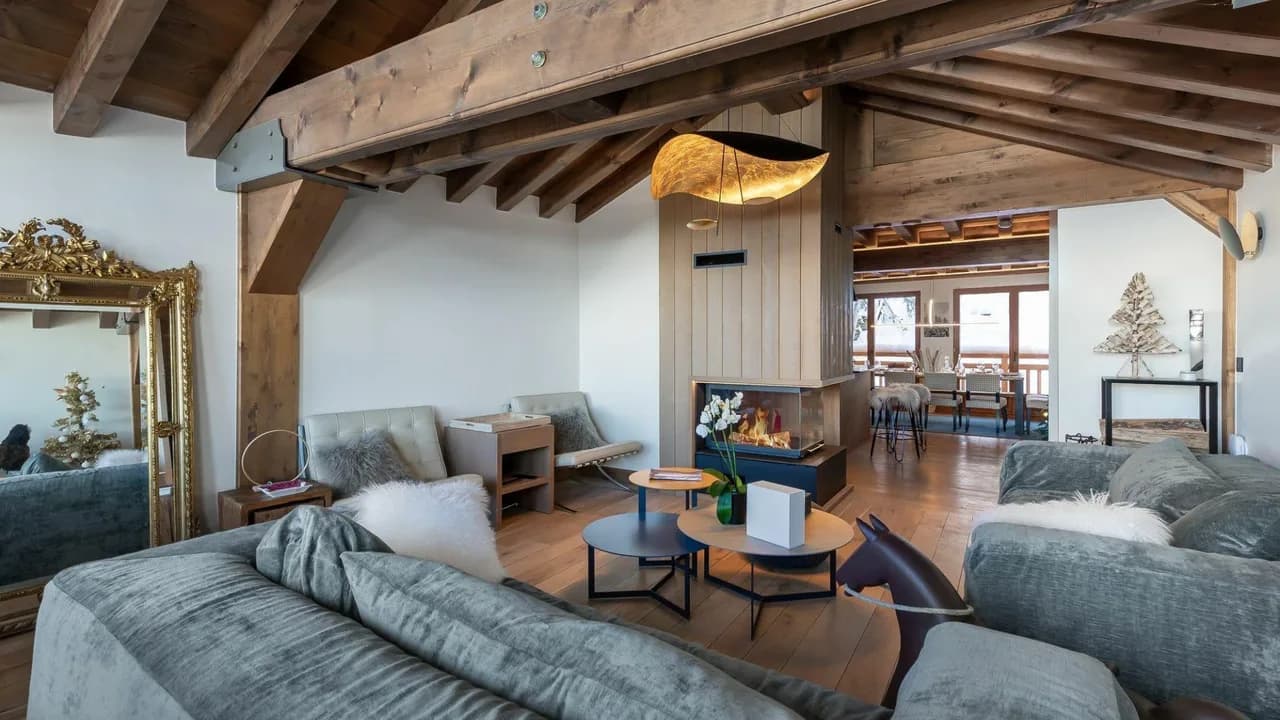 Elegant Courchevel Retreat With Sauna photo 2