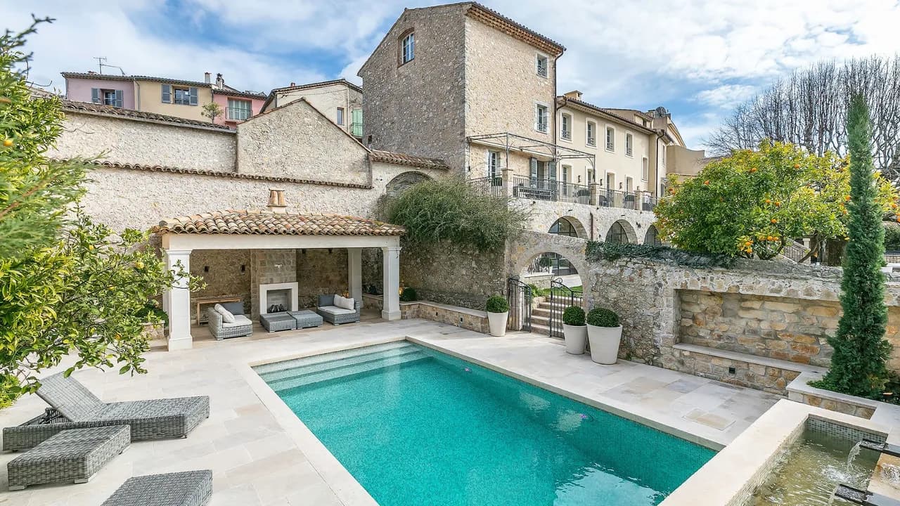 Luxury Home Overlooking French Countryside