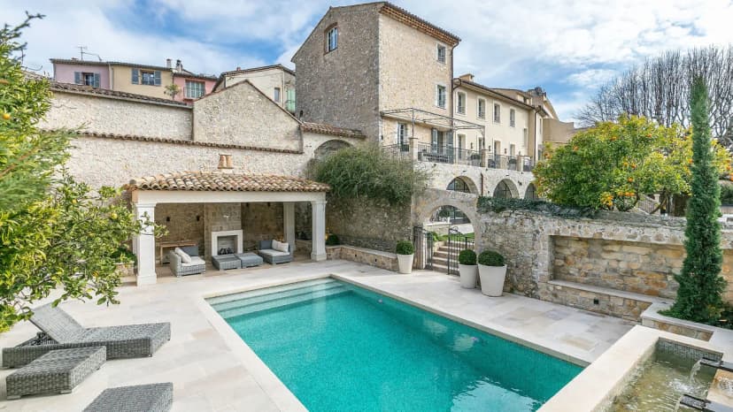 Luxury Home Overlooking French Countryside