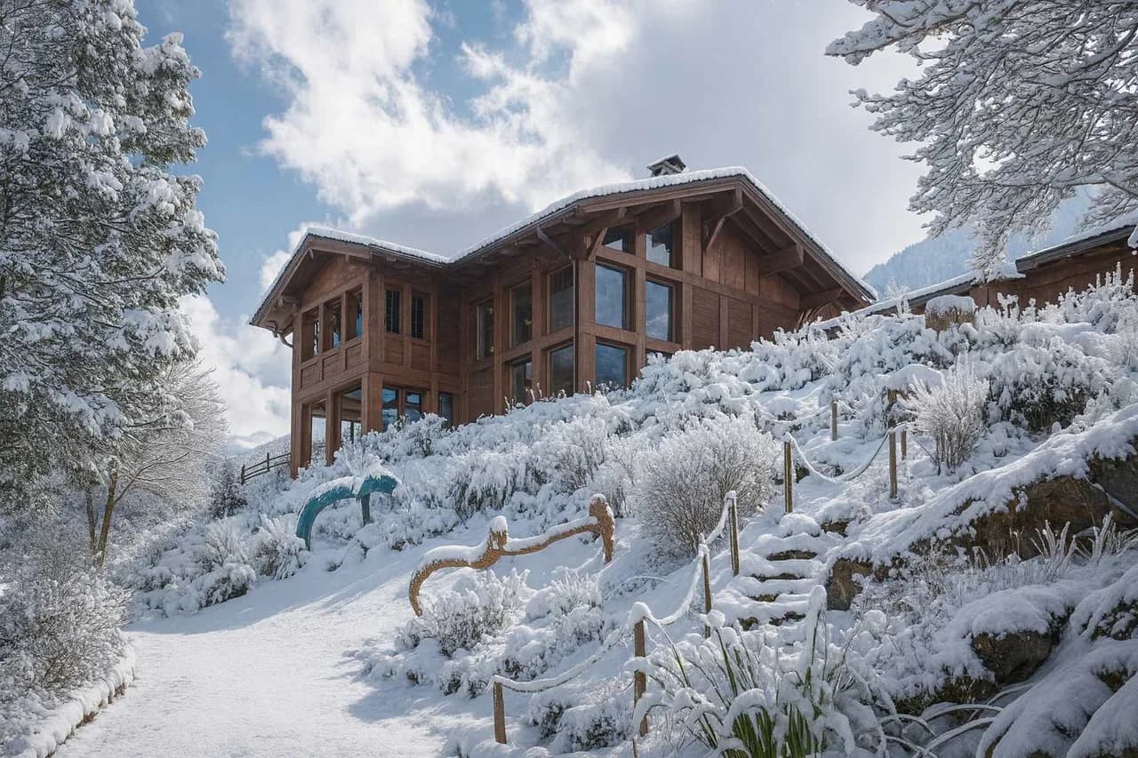 Spacious Chalet With Views and Hot Tub