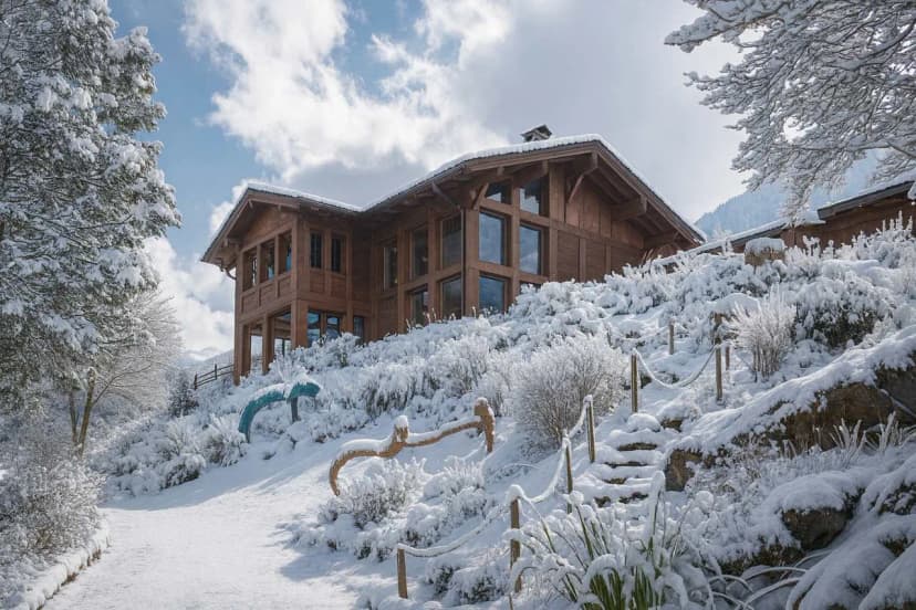 Spacious Chalet With Views and Hot Tub