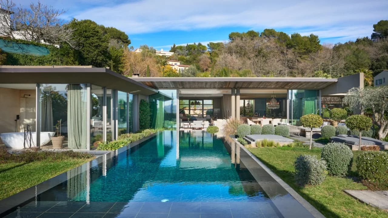 Sunset Views Modern Mougins Retreat photo 4