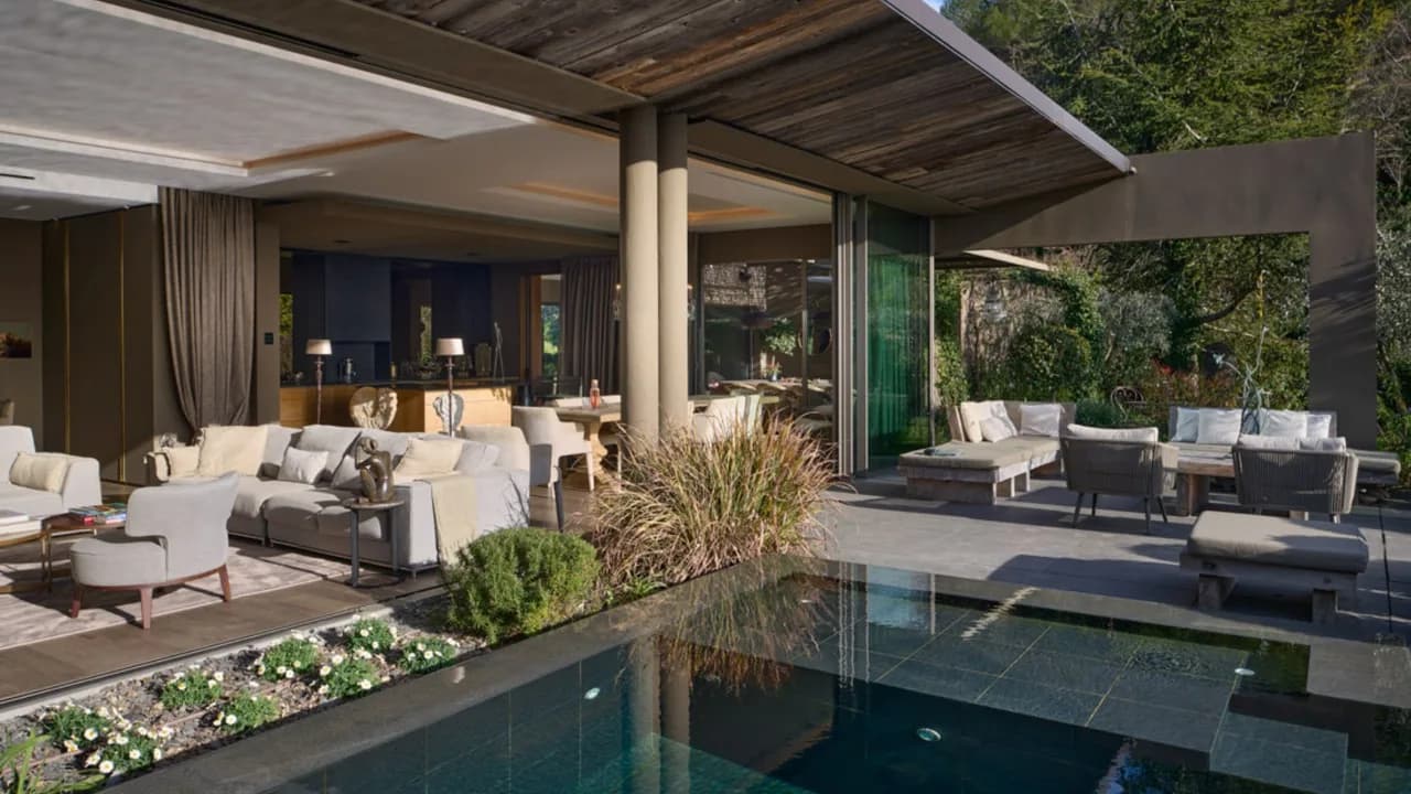 Sunset Views Modern Mougins Retreat photo 5