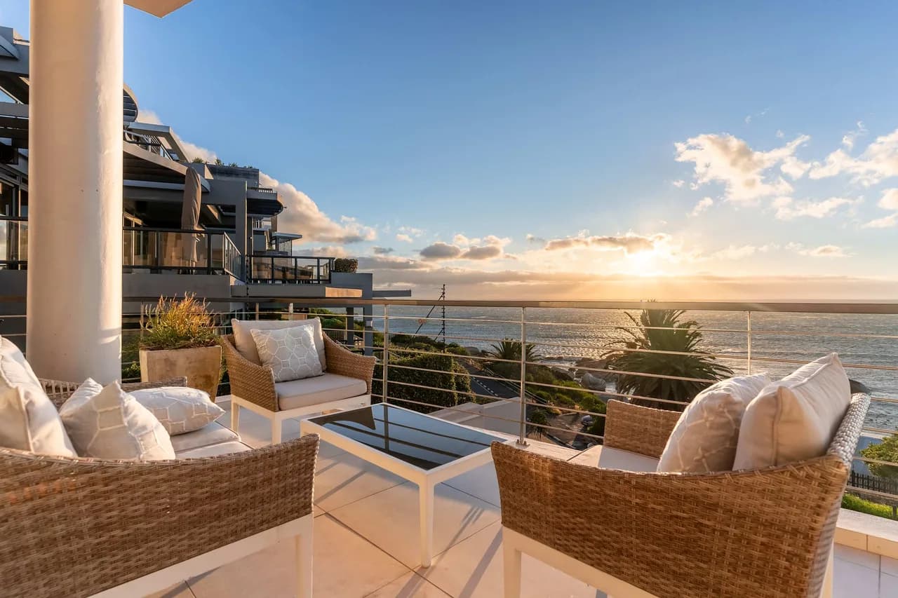 Beachfront Ocean View Villa in Cape Town