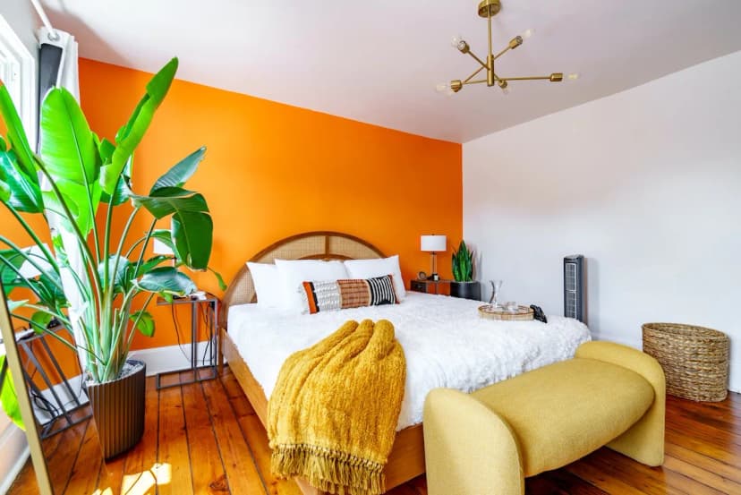 🌿Blue Casita by Jungle House | 5,800+ Reviews | Near Nationwide Arena, OSU & Convention Center | Downtown & Short North | Walkable to High Street | Free Parking  🌿 Blue Casita by Jungle House | Walkable to High Street | Near Na