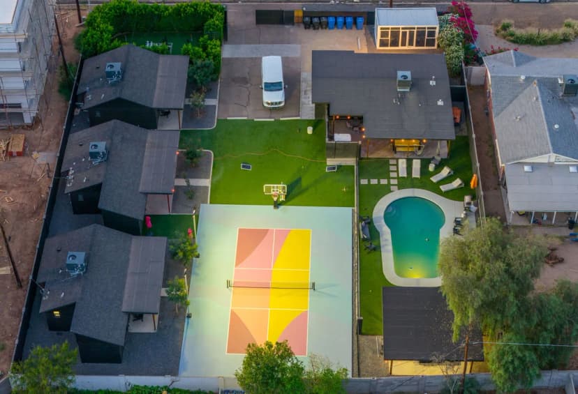 Complex | Theater, Pickleball & Pool in DT Phoenix