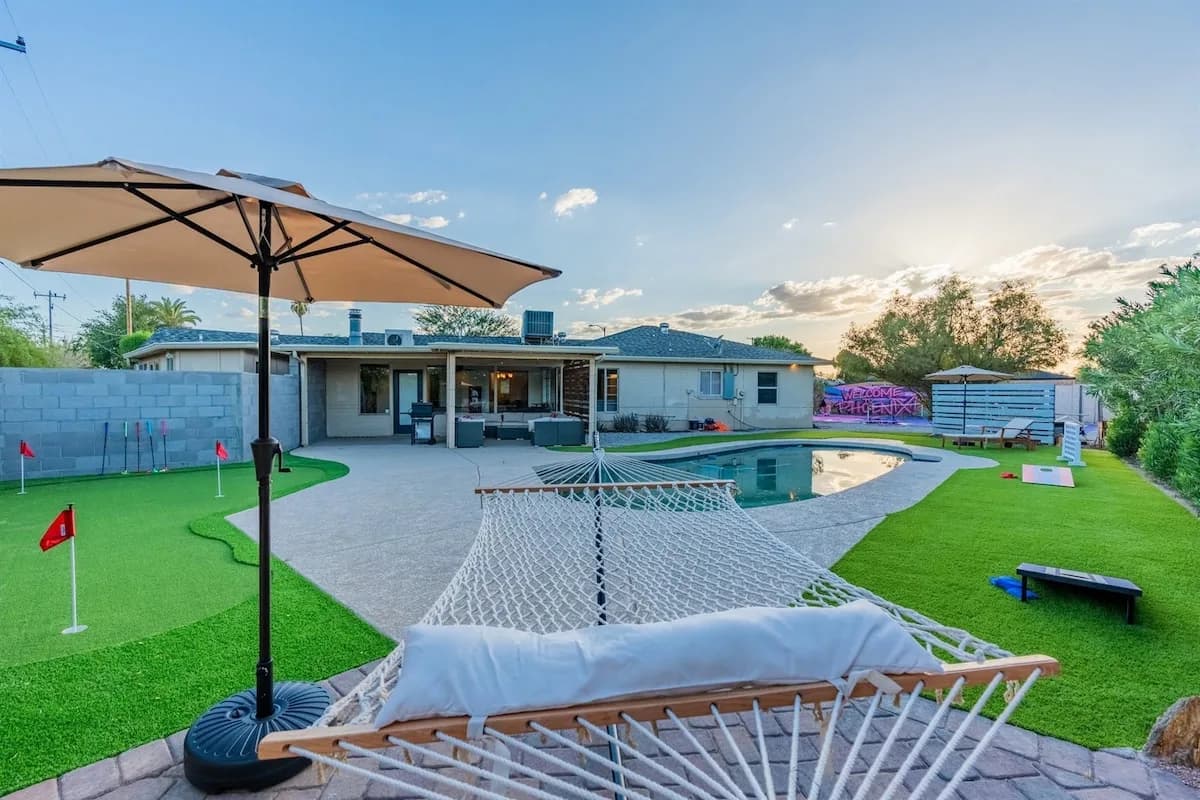 Pickleball Court Villa in Central Phoenix