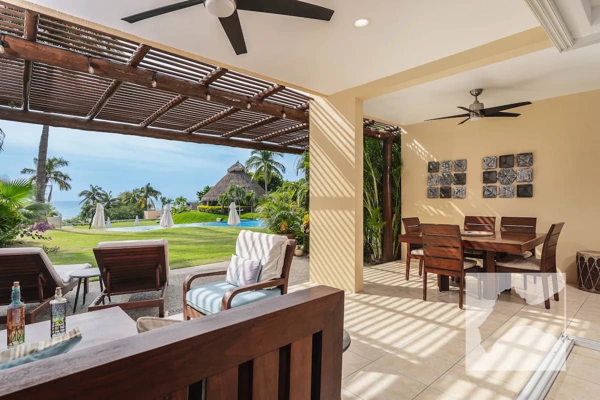 Beachfront Three-Bedroom Condo in Punta Mita