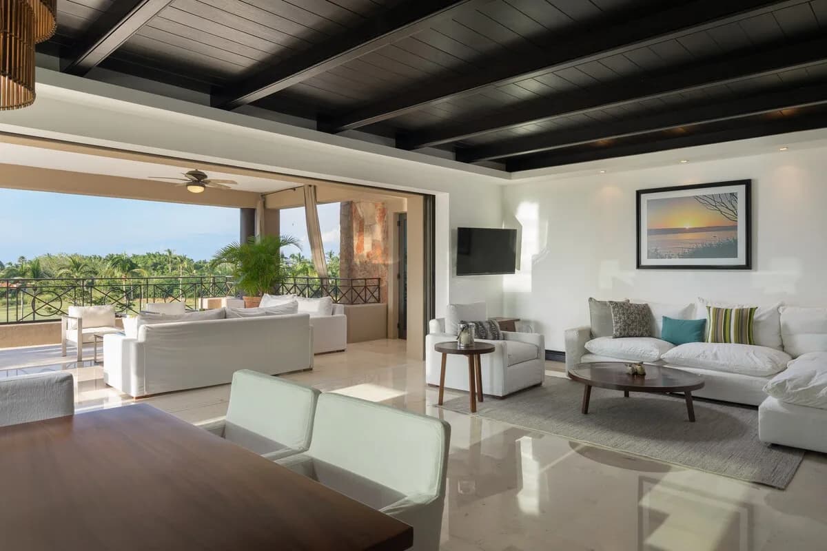 Golf-View Four Bedroom Villa in Punta Mita