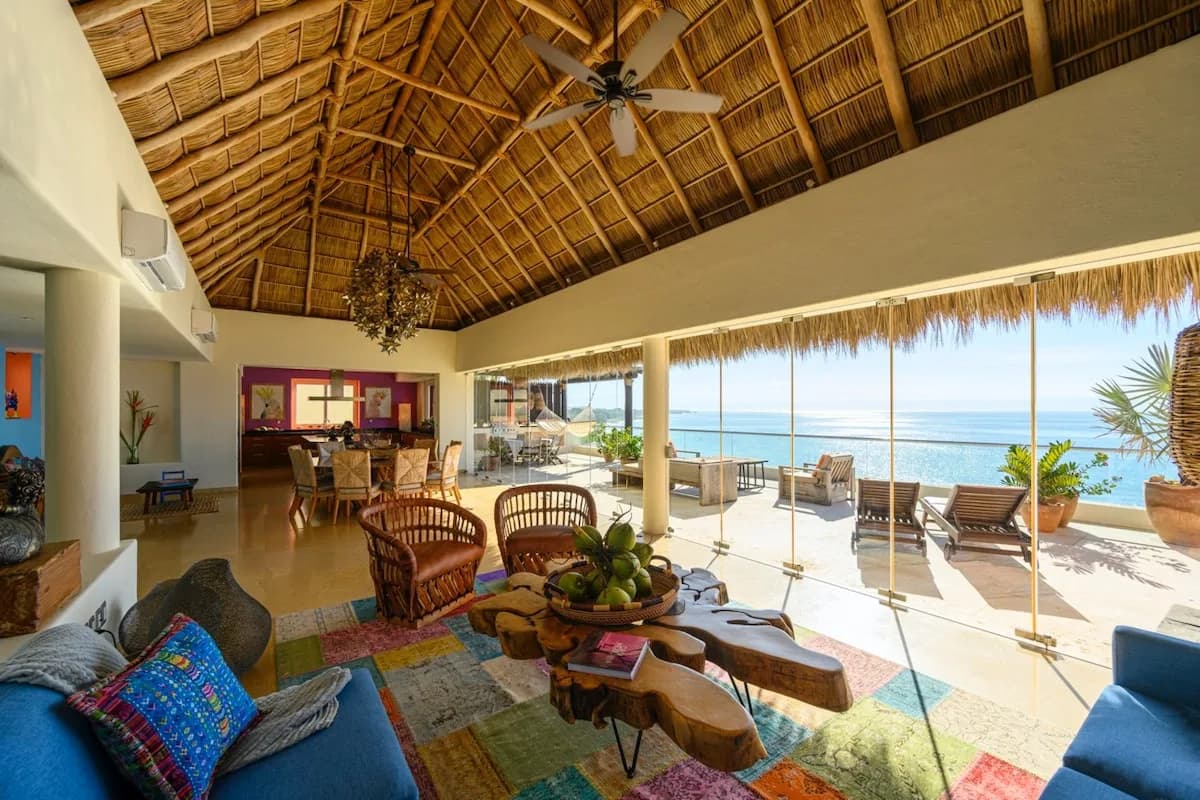 Direct Beach Access Villa in Punta Mita