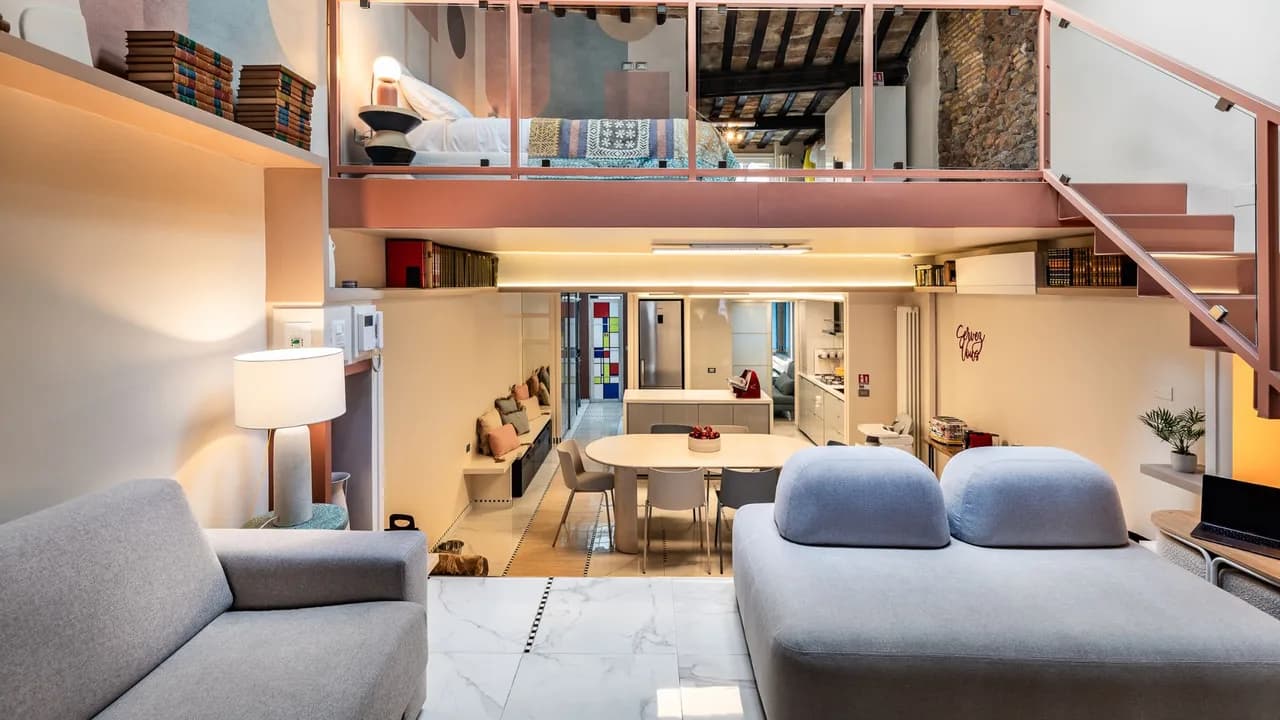Artistic Penthouse in Trastevere Rome photo 4