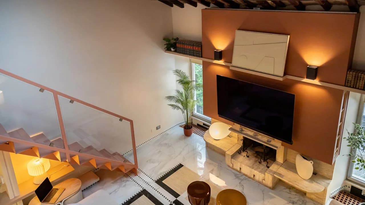 Artistic Penthouse in Trastevere Rome photo 5