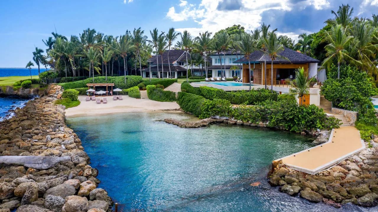 Infinity Pool Overlooking Caribbean Sea