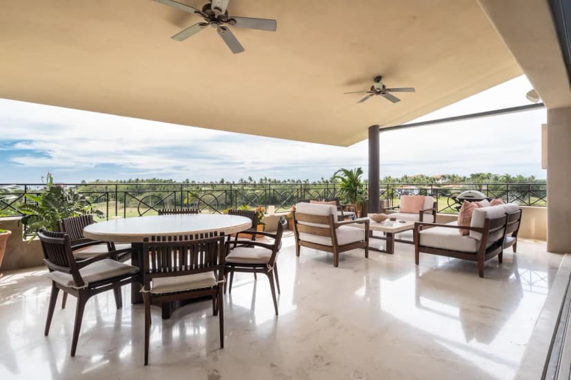 Golf Course View Penthouse in Punta Mita