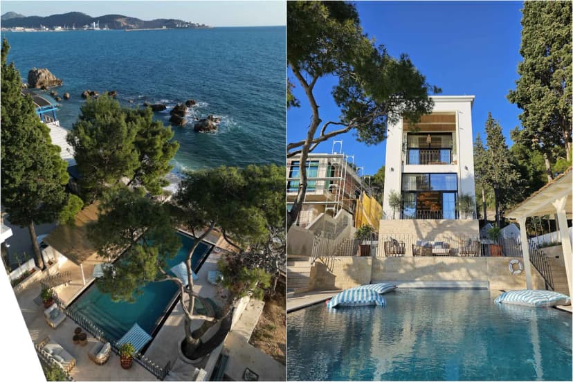 Luxury Seaside Villa with Pool & Beach Access