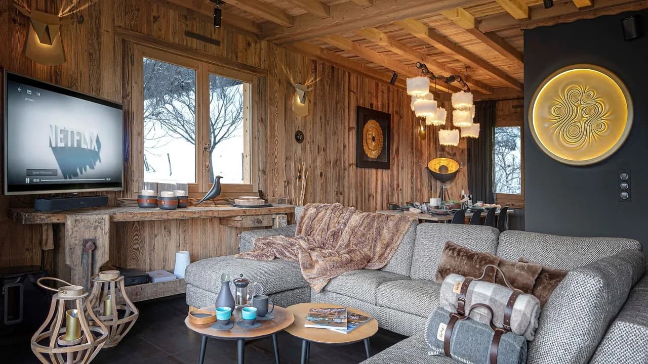 Elegant Spa Chalet Near Megève photo 3
