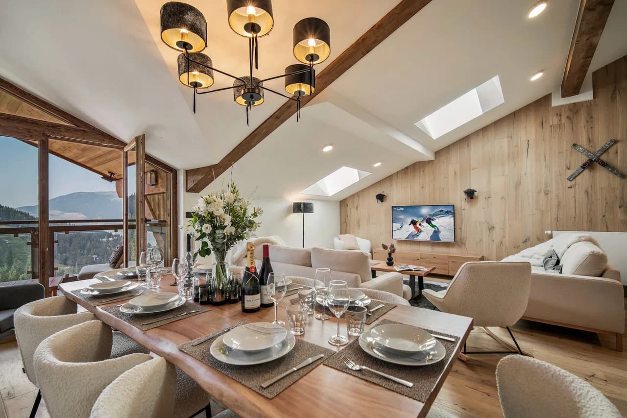 Ski-In Ski-Out Penthouse in Courchevel photo 5