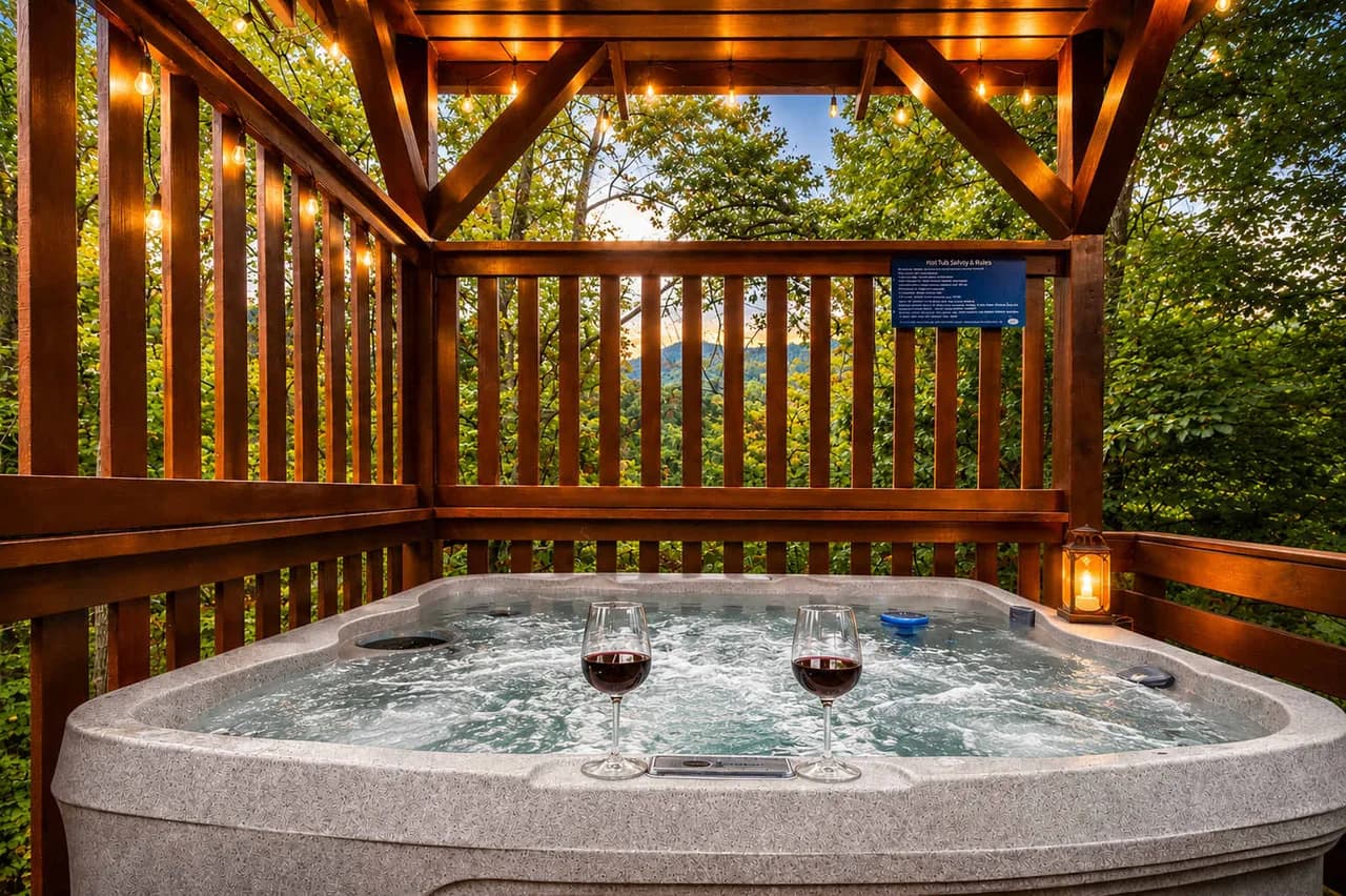 Downtown Hot Tub Villa in Smoky Mountains photo 2