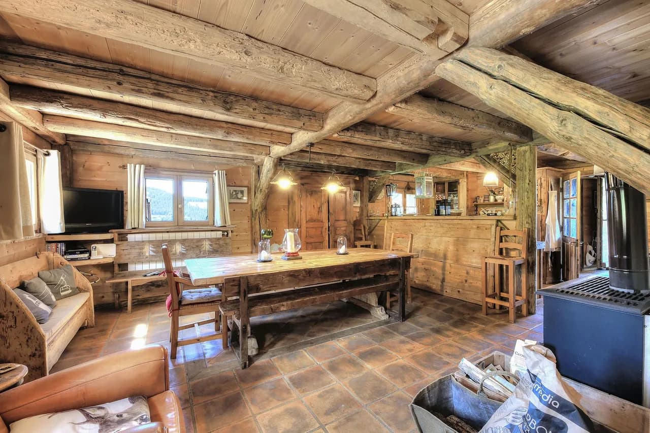 Alpine Charm With Outdoor Hot Tub photo 3