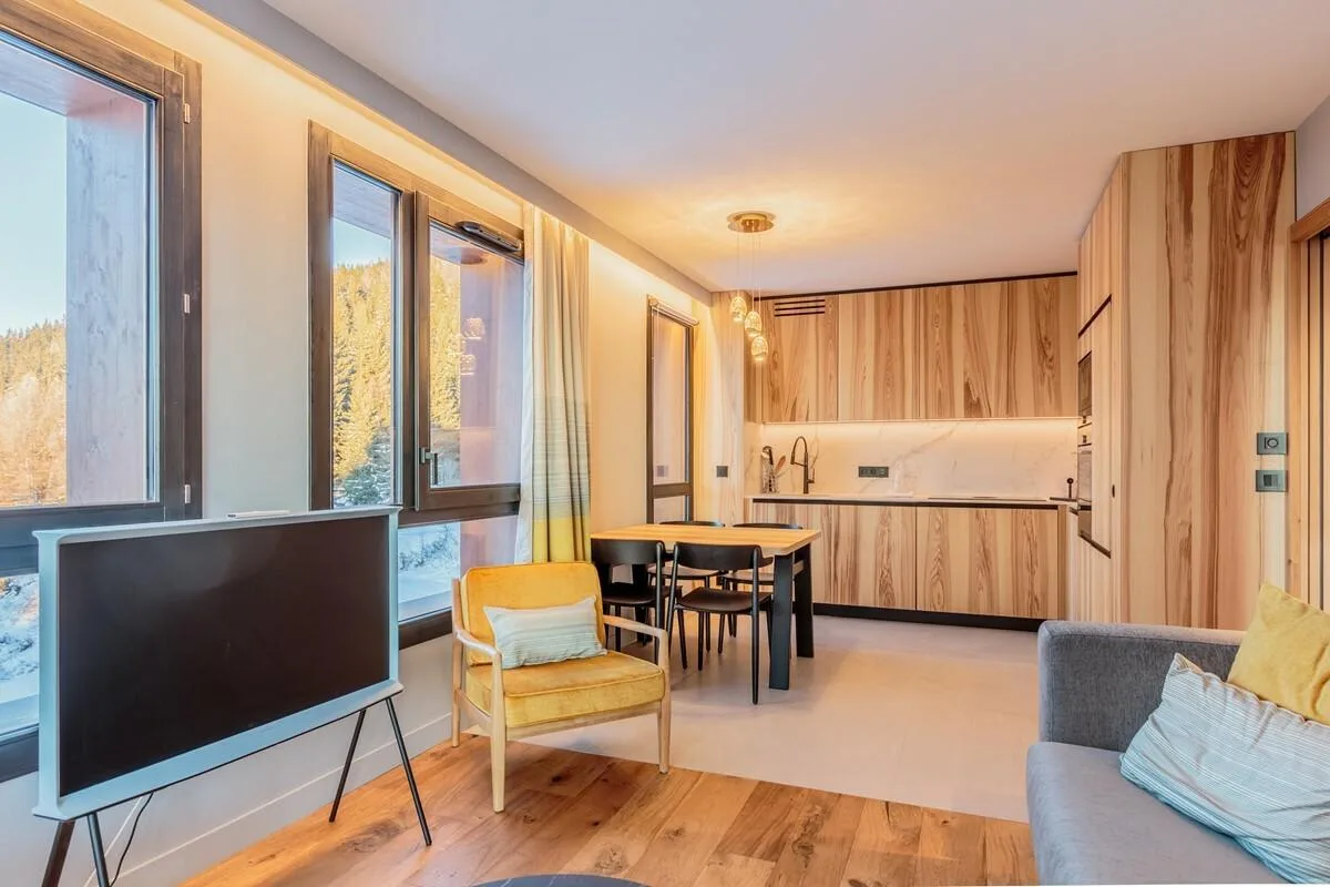 Modern Mountain Apartment With Spa photo 4