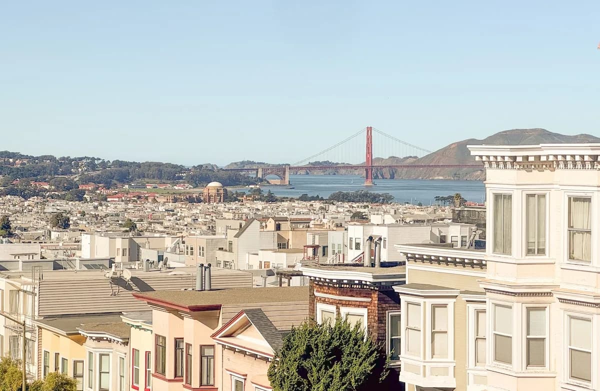 Golden Gate View Three Bedroom Home in San Francisco Bay