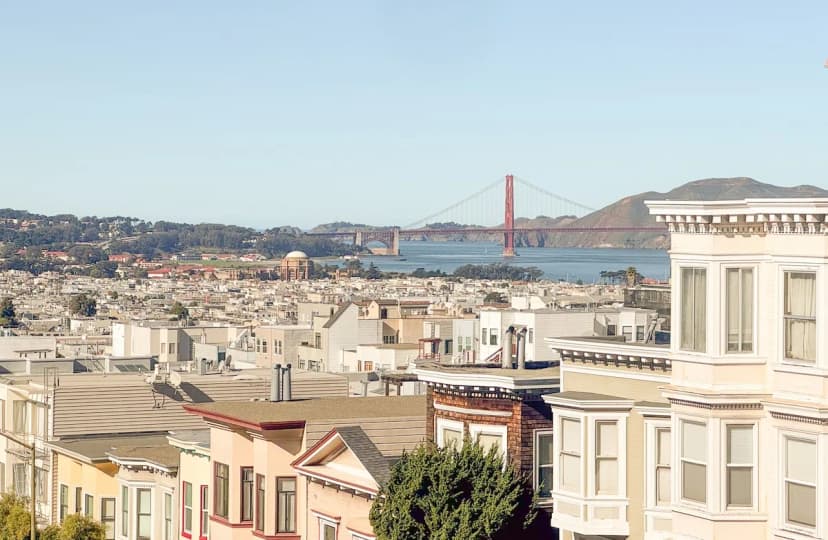 Golden Gate View Three Bedroom Home in San Francisco Bay