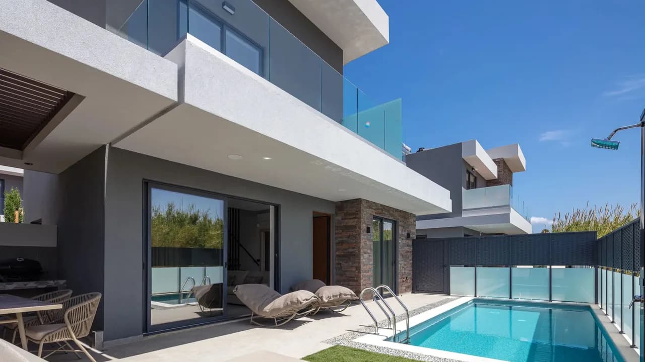 Elegant Escape With Pool and Balcony Views