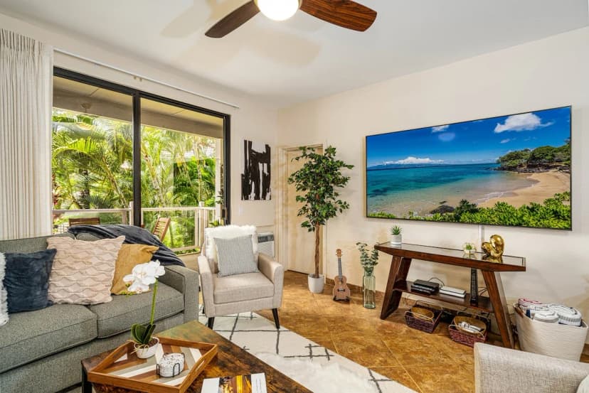 Wailea Luxury Retreat | Walk to Beach & Shops