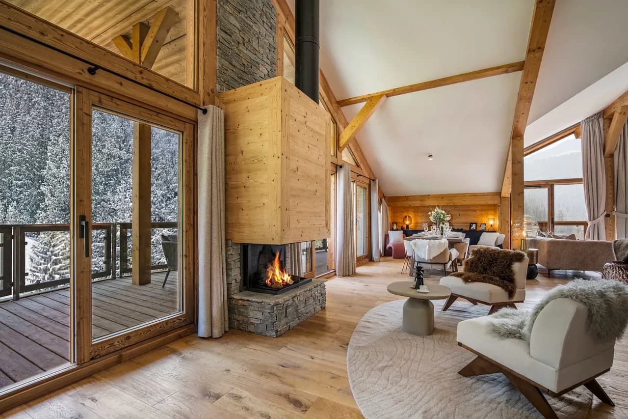 Private Floor Nine Bedroom Villa in Courchevel photo 4
