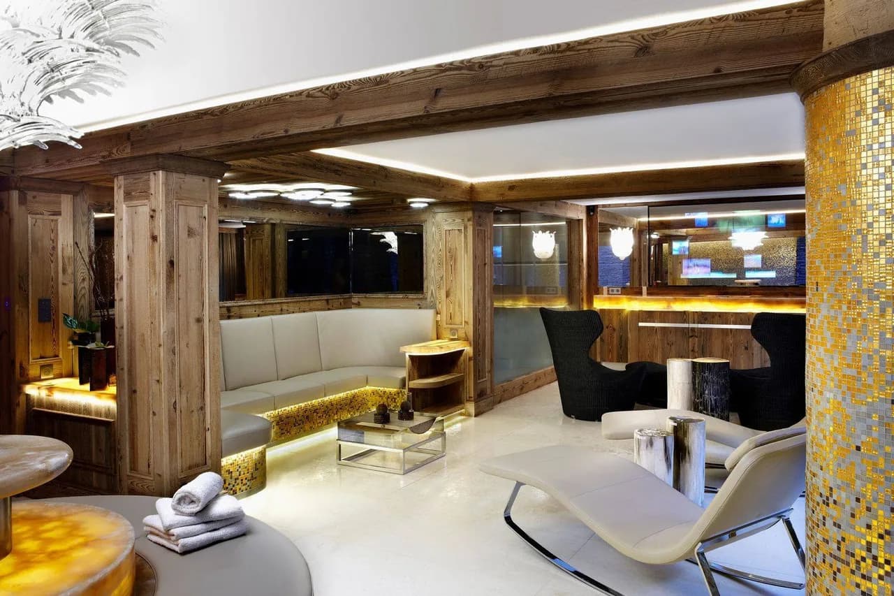 Exclusive Courchevel Ski Chalet Spa Access photo 5