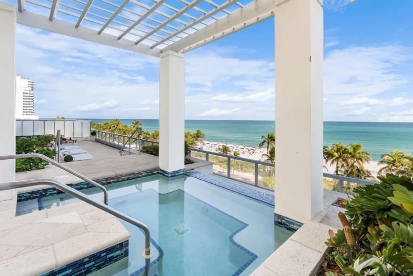 Ocean View Penthouse in Miami Beach