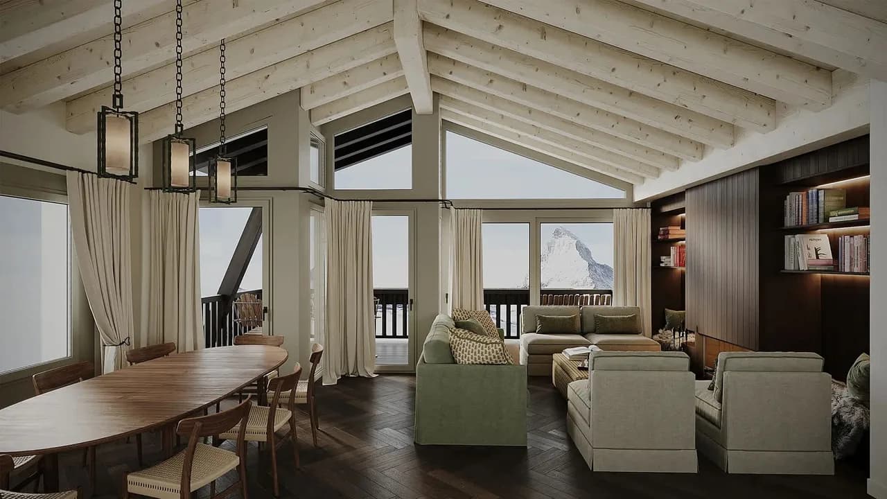 New Modern Design Townhouse in Zermatt photo 4