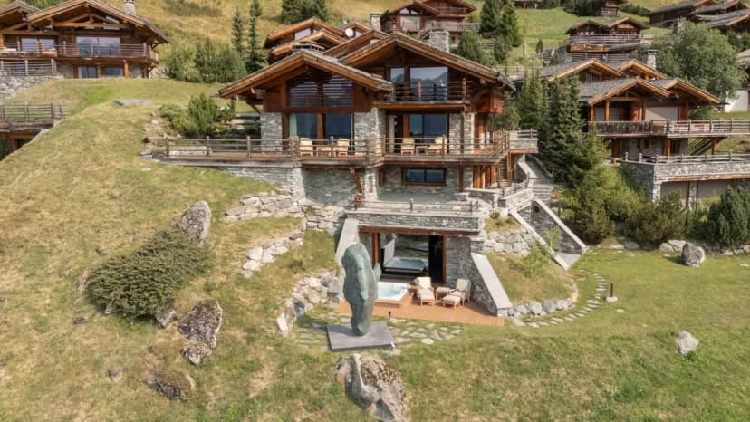 Elegant Alpine Home With Outdoor Hot Tub
