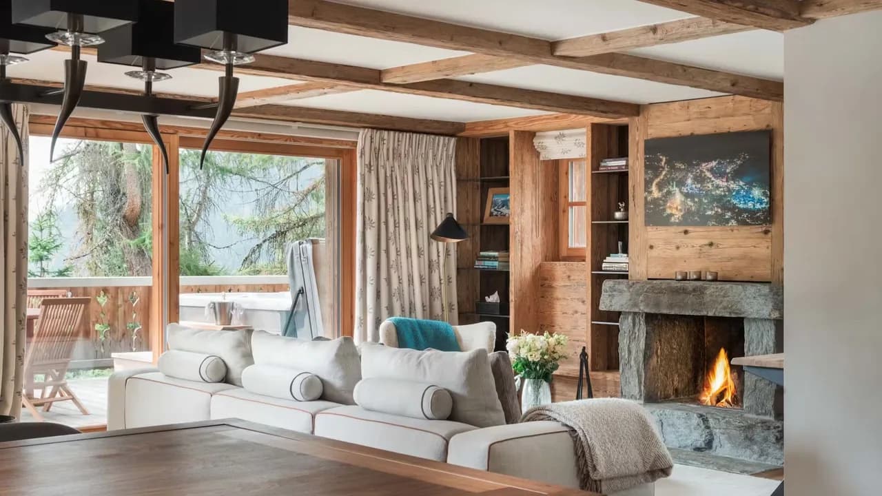 Elegant Alpine Retreat With Hot Tub photo 2