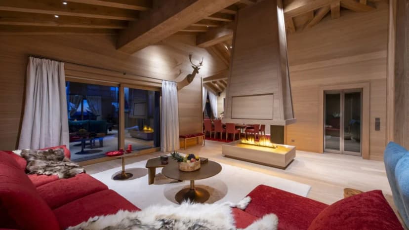 Exceptional Courchevel Chalet With Indoor Pool
