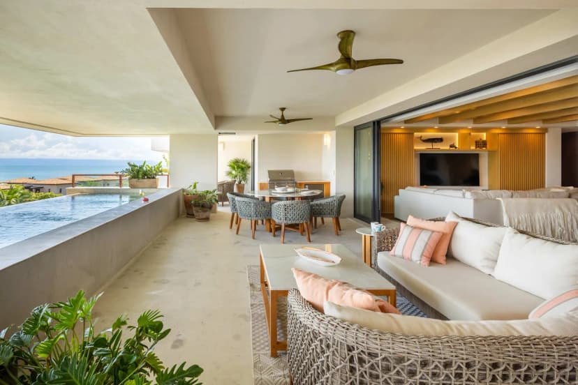 Oceanview Four Bedroom Villa in Punta Mita
