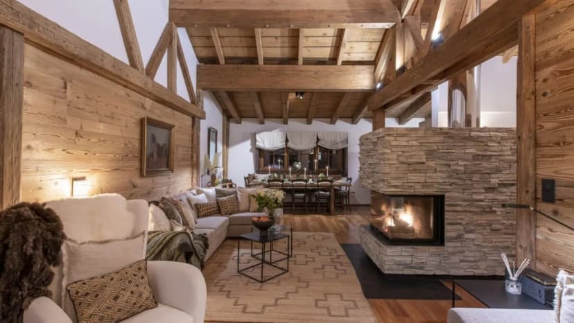 Stylish Apartment With Fireplace and Sauna