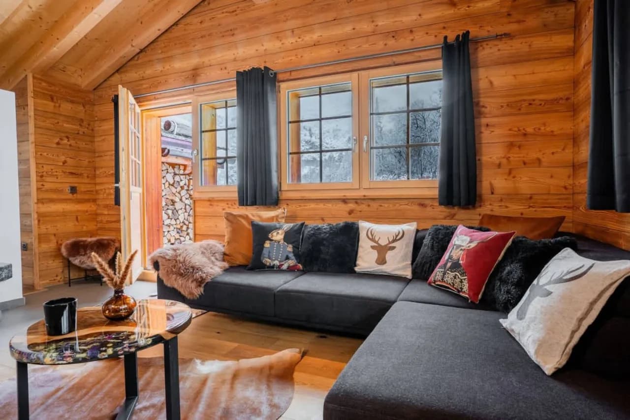 Luxury Chalet With Fireplace And Views photo 5