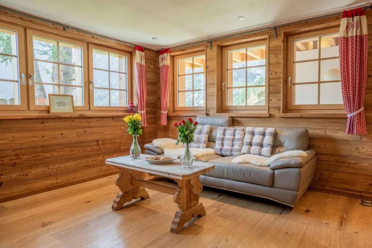 Peaceful Chalet Apartment Close To Nature photo 2